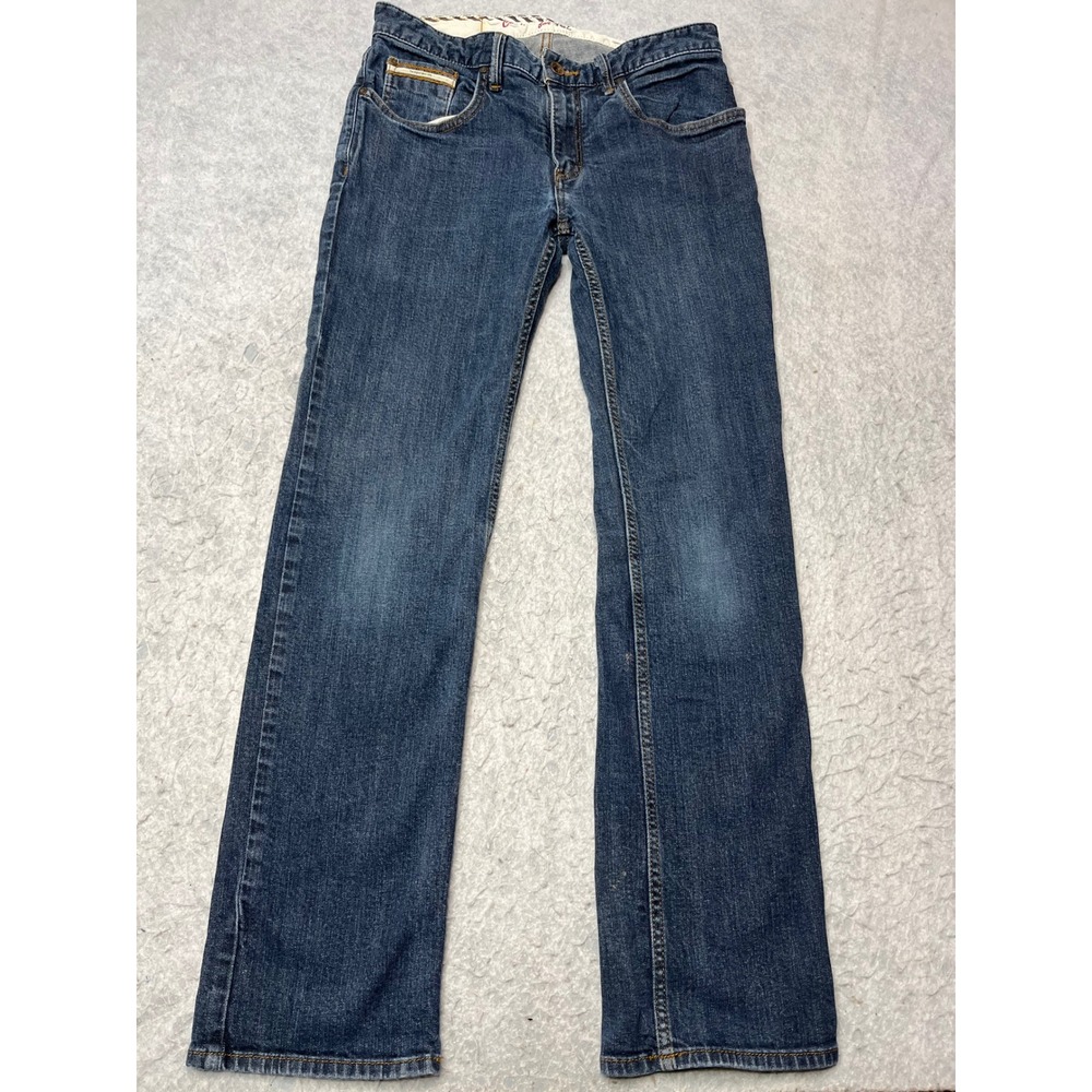 Vans Off The Wall V66 Slim Straight Denim Jeans Mens 30x30 Blue Indigo Skate‎